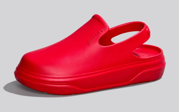 Cushers Clogs For Men : Red - Image 4